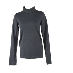 ATHLETA‎ Women's Turtleneck Active Long Sleeve Shirt Size:s Gray